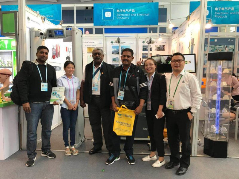 2017秋季广交会米兰科技X光安检设备备受外商青睐