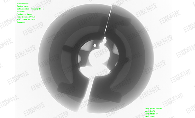 米兰X光机检测图片